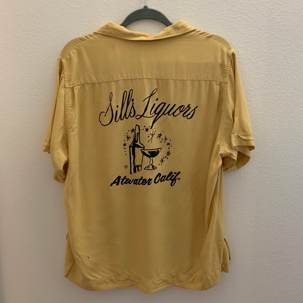 Vintage Los Angeles Liquor Store Button Up